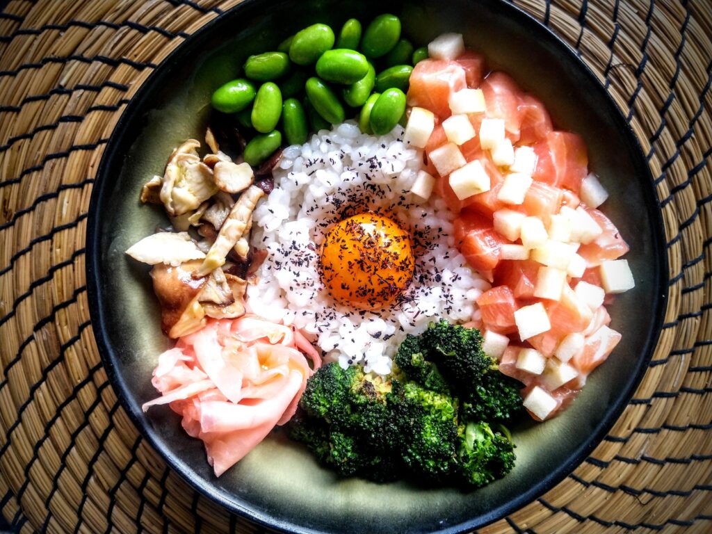 poke bowl de salmao