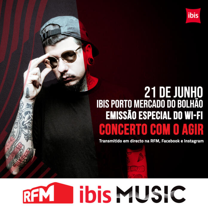 cartaz RFM Ibis Music