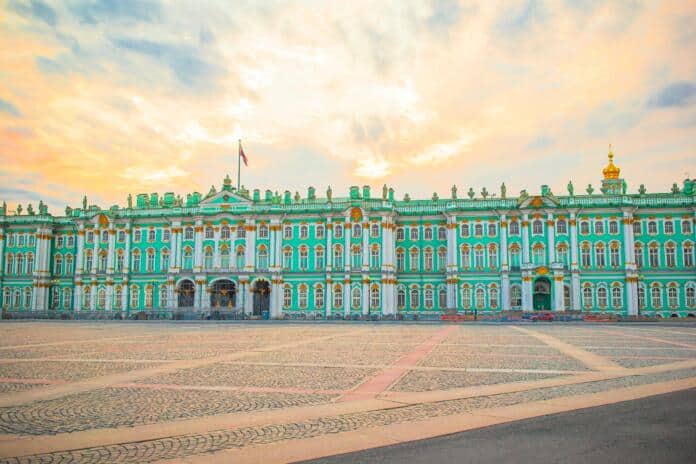Hermitage on Palace Square, St Petersburg, Russia