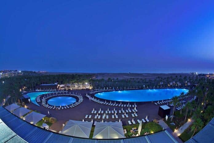 VidaMar Algarve sea night view