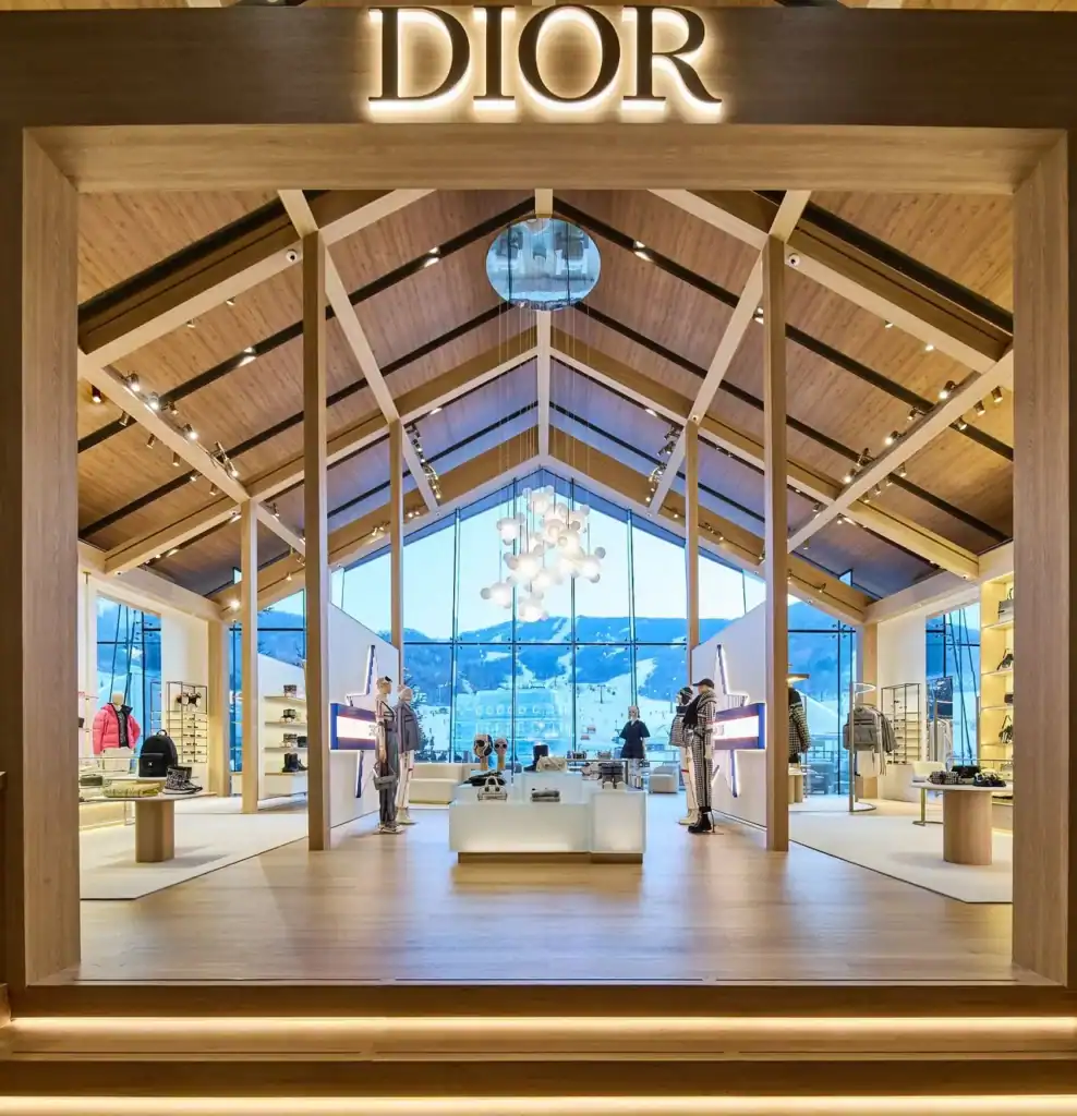 loja pop-up Dior