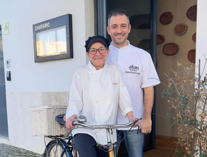 Chaparro Alentejano - Almoços da Maria_Chef Miguel Rocha Vieira e Maria Duarte Maria Duarte e Miguel Rocha Vieira