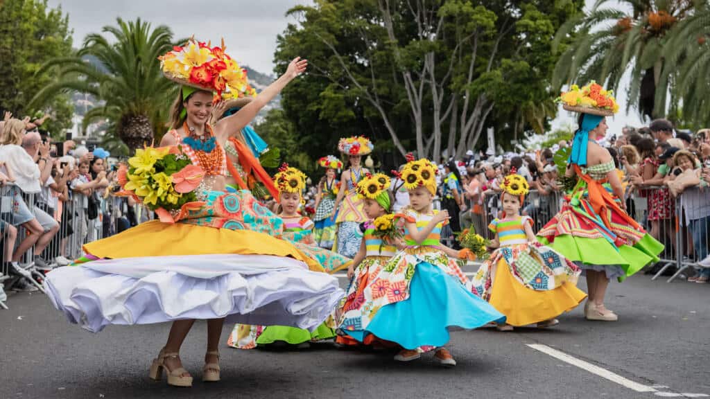 Festa da Flor, na Madeira, Portugal. Foto: Francisco Correia/Turismo da Madeira