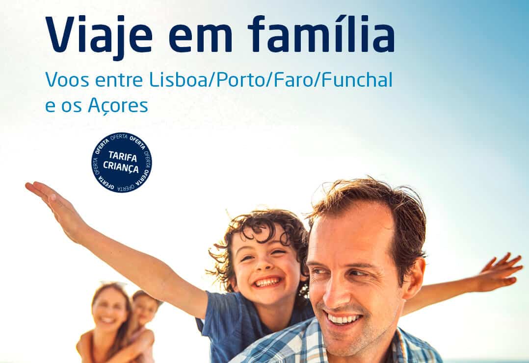 Faça as malas e leve os miúdos: SATA tem uma promoção especial para famílias