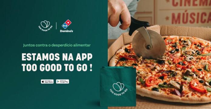 Screenshot Domino’s junta-se à Too Good To Go