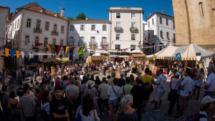 Feira Medieval de Coimbra. Foto: CM Coimbra