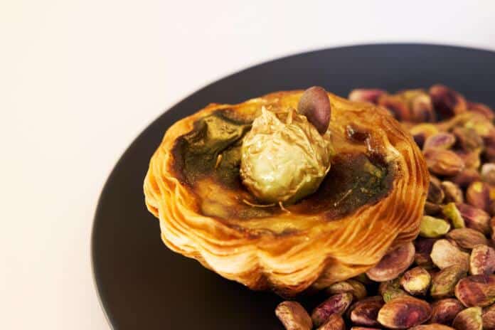 Natelier_Pastel de Nata de Chocolate do Dubai Pastel de nata com chocolate do Dubai.