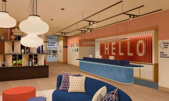 Receção do Holiday Inn Express & Suites Lisbon - Príncipe Real Receção do Holiday Inn Express & Suites Lisbon - Príncipe Real