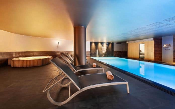 Piscina interior da Spa Aquae Piscina interior da Spa Aquae