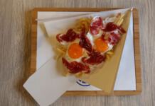 Croquetes, camarão e bacalhau dentro de cones de papel: este petisco já é um sucesso em Portugal